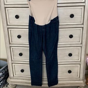 Loft full panel maternity skinny jean 4 petite